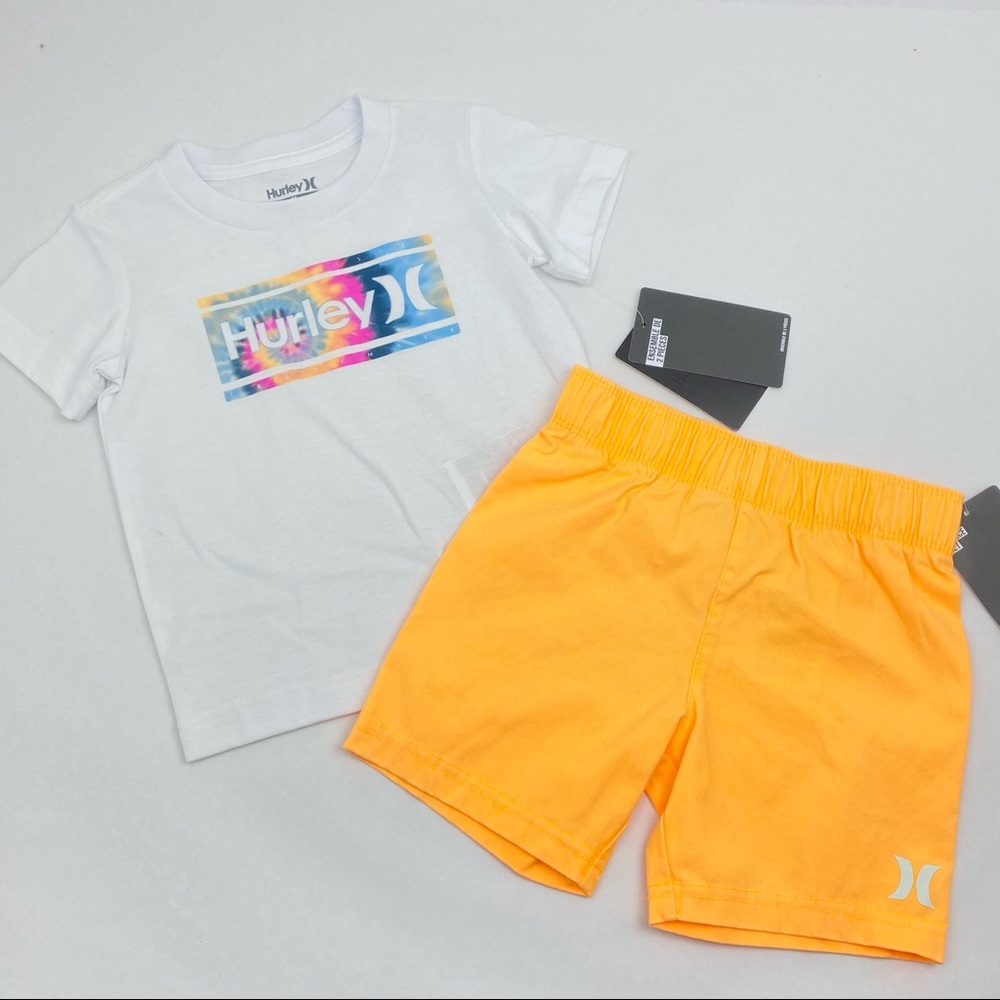 Hurley Toddler Boys 2-Piece Shorts Set NWT